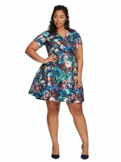 Budget 😍 ALEXIA ADMOR Luciana 👗 Dress - Plus Size 🎉
