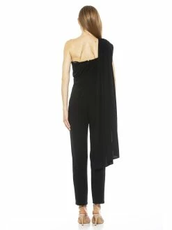 Coupon 👍 ALEXIA ADMOR Cape Jumpsuit ✨ -ALEXIA ADMOR Shop D2771 BLK 3 scaled