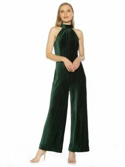 Buy ⭐ ALEXIA ADMOR Meghan Velvet Jumpsuit 😀