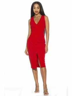 ALEXIA ADMOR Shop -ALEXIA ADMOR Shop D3193 RED 2 scaled