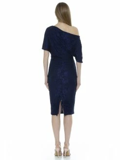Cheap ✨ ALEXIA ADMOR Tayla Lace 👗 Dress ⌛ -ALEXIA ADMOR Shop D3342A NAVY 3 scaled