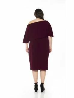 New ⌛ ALEXIA ADMOR Olivia 👗 Dress - Plus Size 🔥 -ALEXIA ADMOR Shop D3342PLS BUR 2