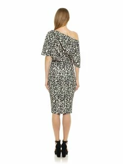 Wholesale π ALEXIA ADMOR Olivia π Dress π 33 Wholesale π ALEXIA ADMOR Olivia π Dress π -ALEXIA ADMOR Shop D3342 BEIGE LEOPAR 3
