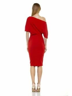 Wholesale π ALEXIA ADMOR Olivia π Dress π 24 Wholesale π ALEXIA ADMOR Olivia π Dress π -ALEXIA ADMOR Shop D3342 RED 2
