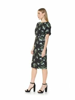Wholesale ⭐ ALEXIA ADMOR Jacqueline Midi 👗 Dress 🔔 -ALEXIA ADMOR Shop D3396 BLACKPAINTE 2 scaled