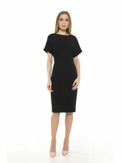 Wholesale ⭐ ALEXIA ADMOR Jacqueline Midi 👗 Dress 🔔 -ALEXIA ADMOR Shop D3396 BLACK 1