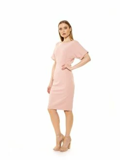 Wholesale ⭐ ALEXIA ADMOR Jacqueline Midi 👗 Dress 🔔 -ALEXIA ADMOR Shop D3396 BLUSH2 scaled