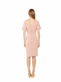 Wholesale ⭐ ALEXIA ADMOR Jacqueline Midi 👗 Dress 🔔 -ALEXIA ADMOR Shop D3396 BLUSH3 scaled
