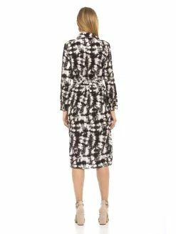 Cheap ⭐ ALEXIA ADMOR Emersyn 👗 Dress 😀 -ALEXIA ADMOR Shop D3447 BLUR TIE DYE 3