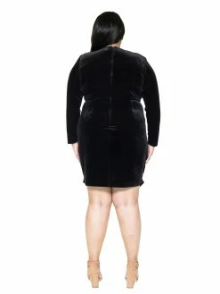 Best reviews of 🎁 ALEXIA ADMOR Juliana 👗 Dress - Plus Size 🎁 -ALEXIA ADMOR Shop D3464PLS Black 3