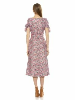 Best deal ✔️ ALEXIA ADMOR Janet Midi 👗 Dress ❤️ -ALEXIA ADMOR Shop D3509 TINY DITZY 3 scaled