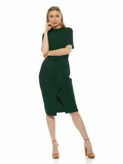 Best reviews of 🔥 ALEXIA ADMOR Reston 👗 Dress 🔔 -ALEXIA ADMOR Shop D3517A EMERALD 1