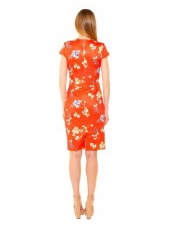 Best deal 🔔 ALEXIA ADMOR ☀️ Summer 👗 Dress 🔔 -ALEXIA ADMOR Shop D3614 CORAL FLORAL 4