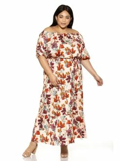 Brand new ❤️ ALEXIA ADMOR Harlow Maxi 👗 Dress - Plus Size 👍 -ALEXIA ADMOR Shop D3627PLS BLUSH MULTI 1