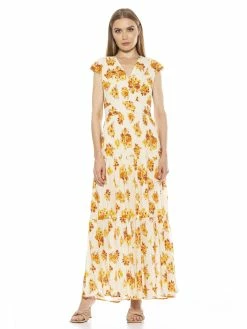 Best Pirce 👏 ALEXIA ADMOR ☀️ Summer Maxi 👗 Dress 😉
