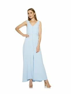 Best deal 👏 ALEXIA ADMOR Milana Maxi 👗 Dress ⌛ -ALEXIA ADMOR Shop D3669 BABY BLUE 1 scaled