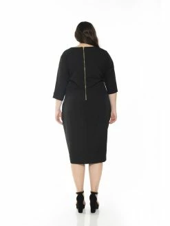 Cheapest 🔥 ALEXIA ADMOR Michelle 👗 Dress - Plus Size 🔥 -ALEXIA ADMOR Shop D3719PLS BLACK 2