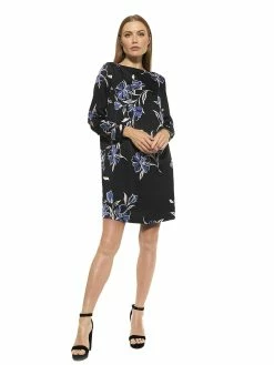 Best Sale 🎉 ALEXIA ADMOR Dakota 👗 Dress 🔔 -ALEXIA ADMOR Shop D3743 ETCHED FLORA 1
