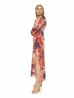 Top 10 🎁 ALEXIA ADMOR Tala Maxi 👗 Dress ⭐ -ALEXIA ADMOR Shop D3745 PINK MIXED P 2