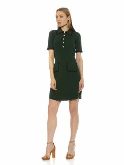 Best Sale 🎉 ALEXIA ADMOR Piper 👗 Dress ✨ -ALEXIA ADMOR Shop D3747 EMERALD2 scaled