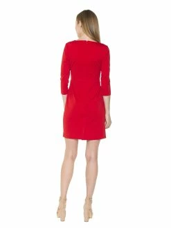 Best Sale ✨ ALEXIA ADMOR Maven 👗 Dress ⌛ -ALEXIA ADMOR Shop D3751 Red 3jpg