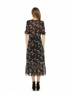 Best deal 💯 ALEXIA ADMOR Tinsley Midi 👗 Dress 🧨 -ALEXIA ADMOR Shop D3755 BLACK DITZY 3 681d3ed0 51b6 4dcf 8263 ee31da703afb scaled