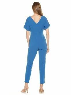 Flash Sale ✔️ ALEXIA ADMOR Sadie Jumpsuit 🔔 -ALEXIA ADMOR Shop D3787 DENIM BLUE 3 scaled