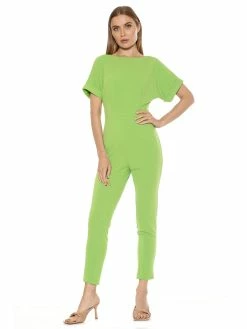 Flash Sale ✔️ ALEXIA ADMOR Sadie Jumpsuit 🔔 -ALEXIA ADMOR Shop D3787 GRN 1 scaled