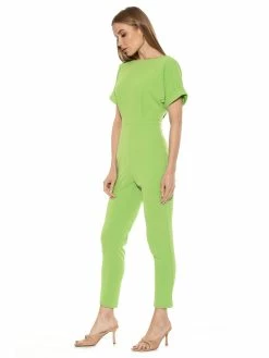Flash Sale ✔️ ALEXIA ADMOR Sadie Jumpsuit 🔔 -ALEXIA ADMOR Shop D3787 GRN 2 scaled