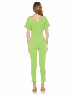 Flash Sale ✔️ ALEXIA ADMOR Sadie Jumpsuit 🔔 -ALEXIA ADMOR Shop D3787 GRN 3 scaled
