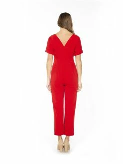 Flash Sale ✔️ ALEXIA ADMOR Sadie Jumpsuit 🔔 -ALEXIA ADMOR Shop D3787 RED 3 scaled