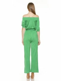 Cheap 🎁 ALEXIA ADMOR Brea Jumpsuit 😍 -ALEXIA ADMOR Shop D3800 BRIGHT GREEN 3 scaled