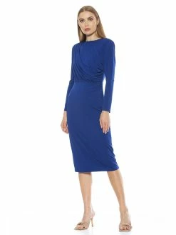 Coupon 🔔 ALEXIA ADMOR Nicolette 👗 Dress 😉 -ALEXIA ADMOR Shop D3820 LAPIS 2