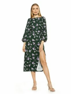 Best Pirce 🔔 ALEXIA ADMOR Bubble Midi 👗 Dress 🌟