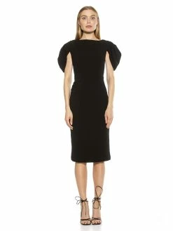 Wholesale 😍 ALEXIA ADMOR Valentina 👗 Dress 🧨 -ALEXIA ADMOR Shop D3836 BLACK 1 scaled