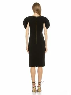 Wholesale 😍 ALEXIA ADMOR Valentina 👗 Dress 🧨 -ALEXIA ADMOR Shop D3836 BLACK 3 scaled