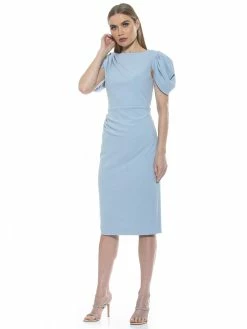 Wholesale 😍 ALEXIA ADMOR Valentina 👗 Dress 🧨 -ALEXIA ADMOR Shop D3836 HALOGEN BLUE 1 scaled