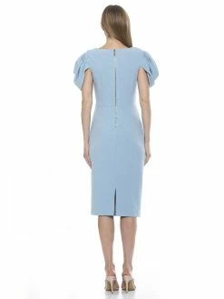 Wholesale 😍 ALEXIA ADMOR Valentina 👗 Dress 🧨 -ALEXIA ADMOR Shop D3836 HALOGEN BLUE 3 scaled