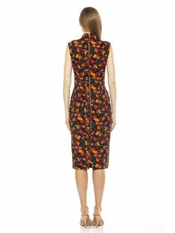 Best deal 🔥 ALEXIA ADMOR Sofia Midi 👗 Dress 🥰 -ALEXIA ADMOR Shop D3838 FALL FLORAL 3