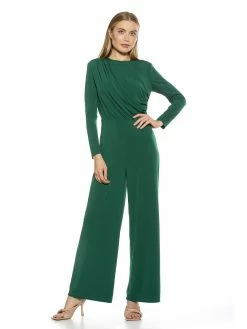 Best Sale 🛒 ALEXIA ADMOR Milan Jumpsuit 🔥 -ALEXIA ADMOR Shop D3844 EMRLD scaled
