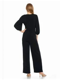 Top 10 🌟 ALEXIA ADMOR Kara Jumpsuit ✔️ -ALEXIA ADMOR Shop D3845 BLACK 3 scaled