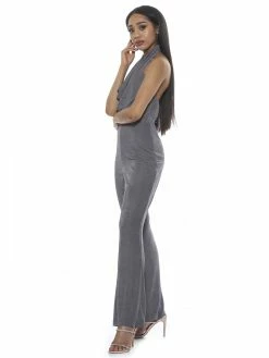 Best deal 🎉 ALEXIA ADMOR Leilani Jumpsuit 🔥 -ALEXIA ADMOR Shop D3847 SILVER 2 scaled