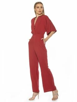 Best reviews of ✔️ ALEXIA ADMOR Rylee Jumpsuit ✔️ -ALEXIA ADMOR Shop D3848 CAMEL 2 scaled