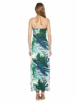 Best deal 🎉 ALEXIA ADMOR Selena Maxi 👗 Dress 🧨 -ALEXIA ADMOR Shop D3901 ABSTRACT LIQ 3 scaled