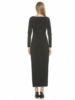 Best Pirce 🎁 ALEXIA ADMOR Farish 👗 Dress 🛒 -ALEXIA ADMOR Shop D3954 BLACK 3 scaled