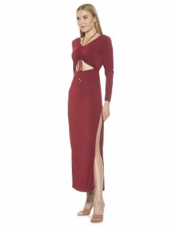 Best Pirce 🎁 ALEXIA ADMOR Farish 👗 Dress 🛒 -ALEXIA ADMOR Shop D3954 BUR 2 scaled