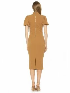 Top 10 ⌛ ALEXIA ADMOR Nathasha 👗 Dress 🎁 -ALEXIA ADMOR Shop D3963 CAMEL 3 scaled