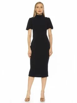 Top 10 ⌛ ALEXIA ADMOR Nathasha 👗 Dress 🎁 -ALEXIA ADMOR Shop D3963 NAVY 1 scaled