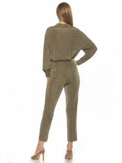 Outlet π ALEXIA ADMOR Julia Jumpsuit π 9 Outlet π ALEXIA ADMOR Julia Jumpsuit π -ALEXIA ADMOR Shop D3969 OLIVE 3 scaled