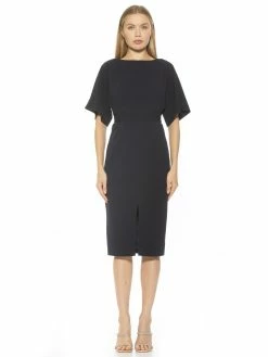 Wholesale 🤩 ALEXIA ADMOR Mila 👗 Dress ✨ -ALEXIA ADMOR Shop D3977 NAVY 1 scaled